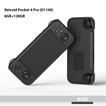 Retroid Pocket 4 Pro 8GB 128GB Android Retro Handheld Game Console 4.7Inch IPS Touch Screen D1100 5000mAh Battery
